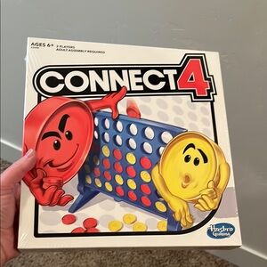 New, Never Been Open, Hasbro Connect 4 Red Yellow Puzzle Game